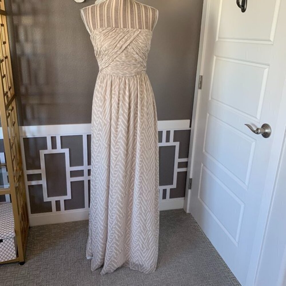 A/X Armani Exchange Strapless Maxi Dress